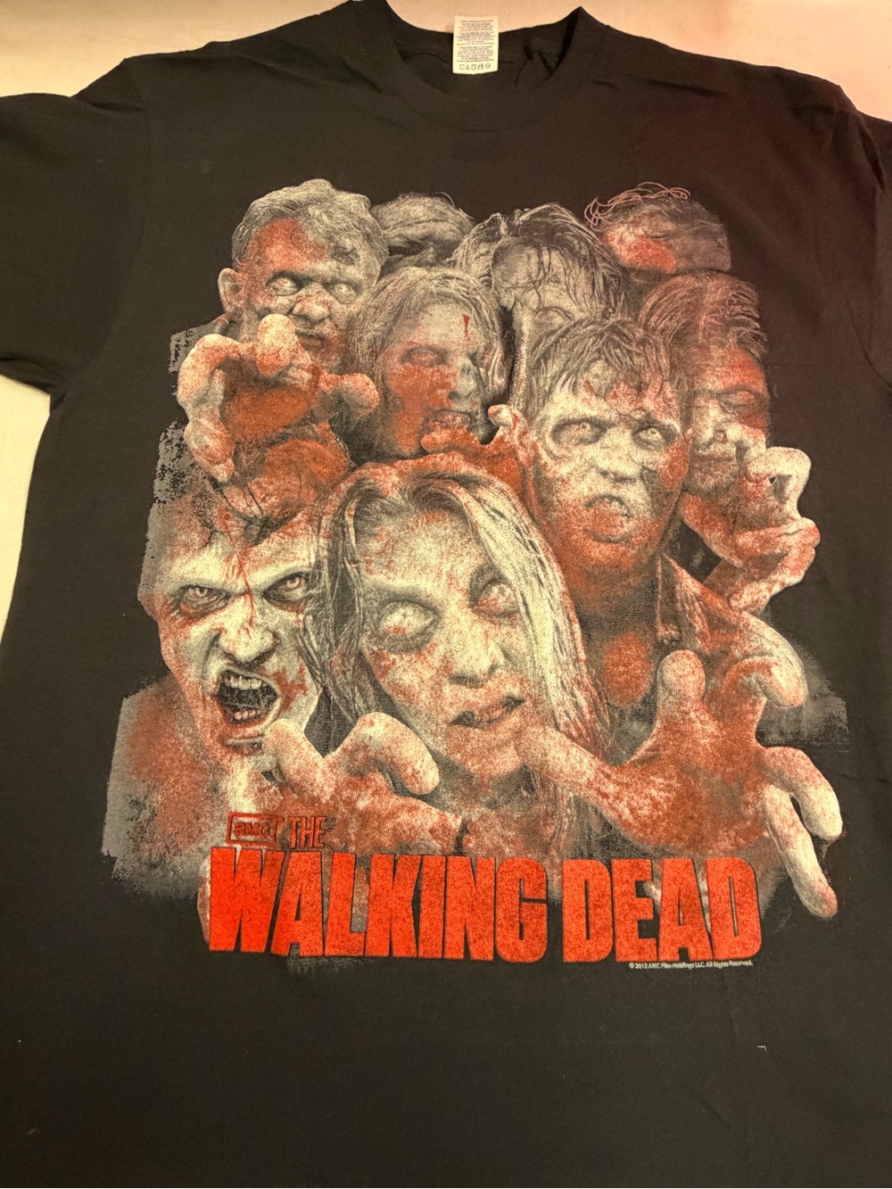 The Walking Dead Black Graphic Tee - Zombie Print